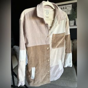 Corduroy shacket size small